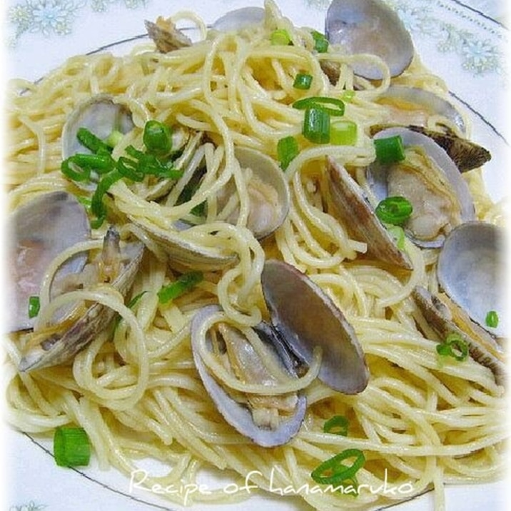 ヘルシ~!あさりの和風パスタ・ボンゴレ・ビアンコ